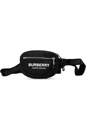 Burberry Pre-owned, Dames, Zwart, ONE Size, Nylon, Pre-owned Nylon crossbody-bags