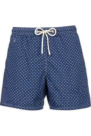 MC2 SAINT BARTH Badkleding, Heren, Veelkleurig, XL, Mini Polka Dot Boxer Zwemkleding