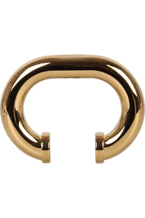 Paco rabanne Accessoires, Dames, Geel, ONE Size, Link armband met glanzend open ontwerp