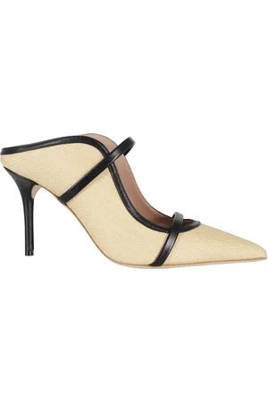 MALONE SOULIERS Schoenen, Dames, , 37 EU, Natuurlijke Raffia Maureen Muiltje