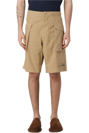 Aspesi Korte broeken, Heren, , L, Cargo Shorts met Meerdere Zakken