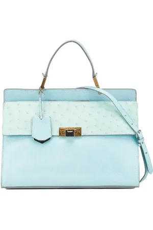 Balenciaga Pre-owned, Dames, Blauw, ONE Size, Leer, Pre-owned Leather balenciaga-bags