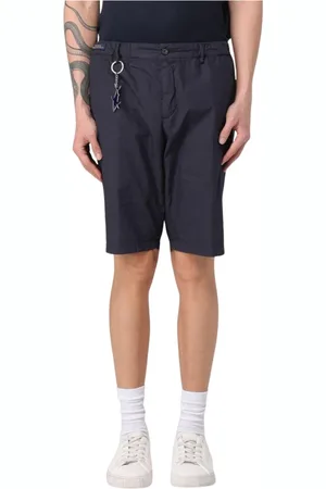 Paul & Shark Korte broeken, Heren, Blauw, XL, Katoen, Klassieke Beige Shorts voor Mannen