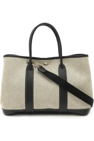 Hermès Pre-owned, Dames, , ONE Size, Leer, Tweedehands Canvas handtassen