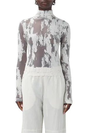 Acne Studios Tops, Dames, , M, High Neck Longsleeve Top