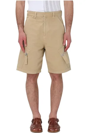 Jacquemus Korte broeken, Heren, , S, Katoen, Cargo Shorts met Meerdere Zakken