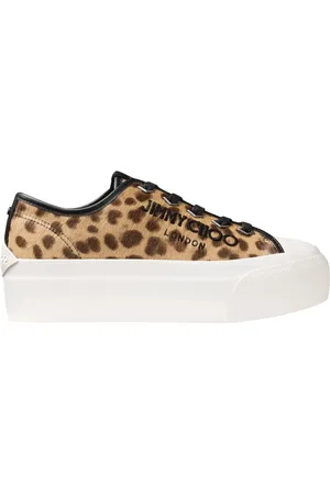Jimmy Choo Schoenen, Dames, Bruin, 37 1/2 EU, Stijlvolle Mandtas