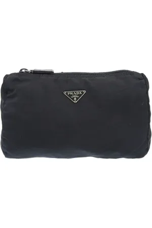 Prada Pre-owned, Dames, Zwart, ONE Size, Nylon, Pre-owned Nylon prada-bags