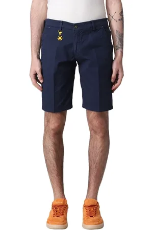 Manuel Ritz Korte broeken, Heren, Blauw, 2Xl, Katoen, Bermuda Shorts