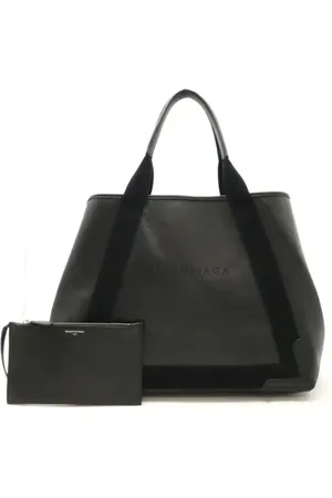 Balenciaga Pre-owned, Dames, Zwart, ONE Size, Leer, Pre-owned Leather totes