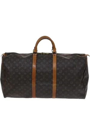 LOUIS VUITTON Pre-owned, unisex, Bruin, ONE Size, Tweedehands Canvas Louis Vuitton tassen