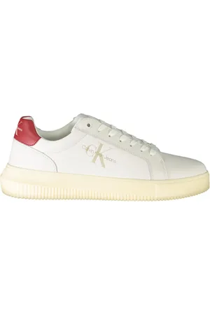 Calvin Klein Schoenen, Heren, Wit, 45 EU, Polyester, Schoenen