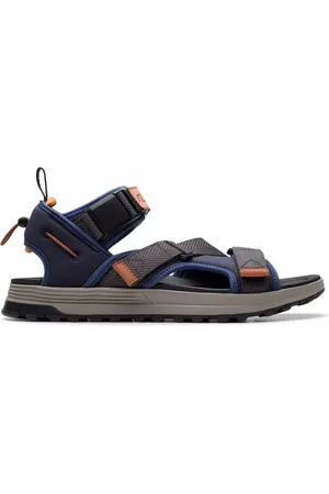 Clarks Schoenen, Heren, Blauw, 44 1/2 EU, Blauwe Trek Tide Herensandaal