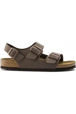 Birkenstock Schoenen, Heren, Bruin, 44 EU, Leer, Klassieke Sandalen