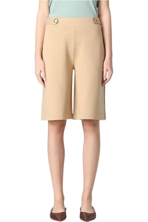 FAY Korte broeken, Dames, , M, Katoen, Bermuda Shorts voor vrouwen