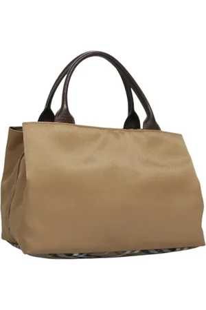 Burberry Pre-owned, Dames, , ONE Size, Nylon, Pre-owned Nylon handbags