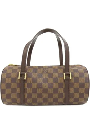 LOUIS VUITTON Pre-owned, Dames, Bruin, ONE Size, Tweedehands Canvas Louis Vuitton tassen
