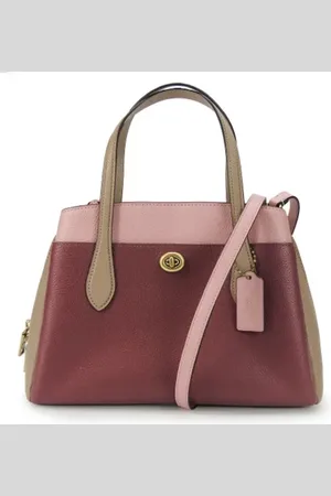 Coach Pre-owned, Dames, Veelkleurig, ONE Size, Tweedehands leren handtassen
