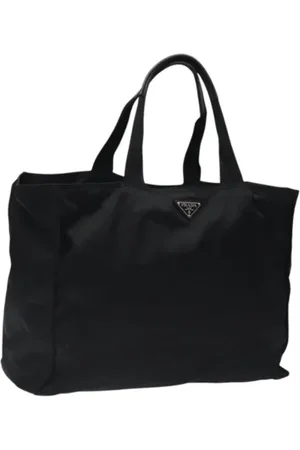 Prada Pre-owned, Dames, Zwart, ONE Size, Nylon, Pre-owned Nylon prada-bags