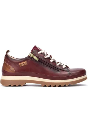 Pikolinos Schoenen, Dames, Rood, 41 EU, Rode damessneaker met rits
