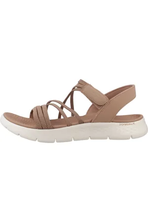 Skechers Schoenen, Dames, Bruin, 38 EU, Flex Sandalen voor Vrouwen