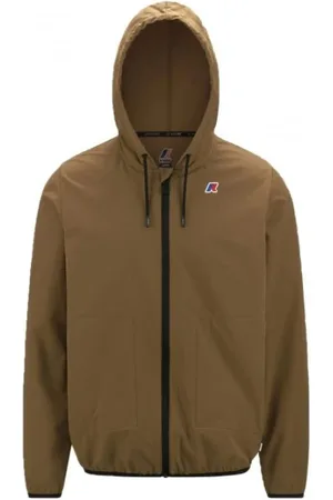 K-Way Sweatshirts & Hoodies, Heren, Bruin, L, Katoen, Reis Jourdain Hoodie