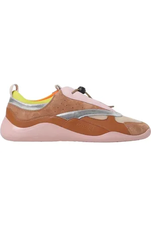 vic matiè Schoenen, Dames, Bruin, 36 EU, Leer, Leren Casual Sneakers