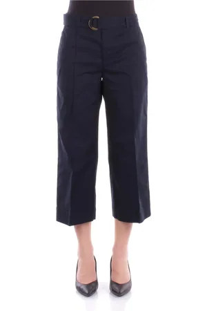 Ralph Lauren Broeken, Dames, Blauw, S, Katoen, Blauwe broek