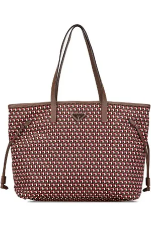 Prada Pre-owned, Dames, Veelkleurig, ONE Size, Nylon, Pre-owned Canvas prada-bags
