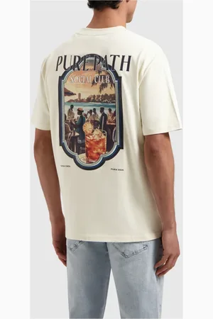 Pure Path Tops, Heren, , M, Katoen, Social Club T-shirt voor heren