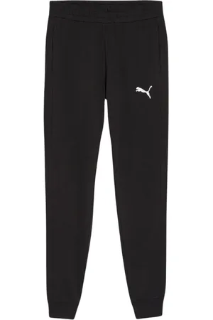 PUMA Broeken, Heren, Zwart, XL, Katoen, Casual Teamgoal Broek