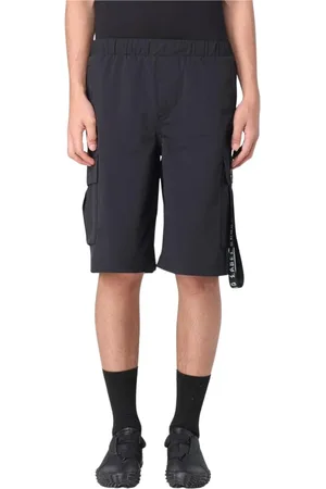 44 Label Group Korte broeken, Heren, Zwart, XL, Moderne Zwarte Tailored Shorts
