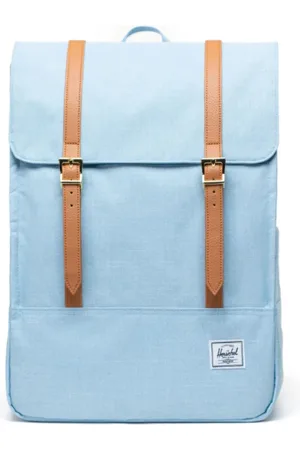 Herschel Tassen, unisex, Blauw, ONE Size, Polyester, Blauwe Bell Crosshatch Survey Rugzak