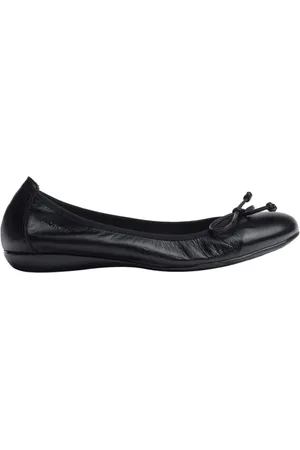 Wonders Schoenen, Dames, Zwart, 38 EU, Klassieke zwarte ballerina