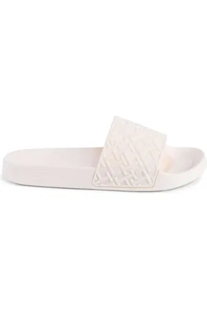 Tommy Hilfiger Schoenen, Dames, , 39 EU, Geëtste Zwembadsandalen