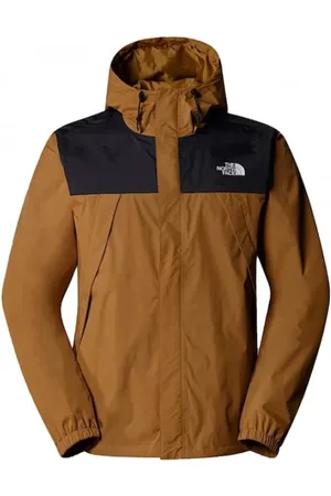 The North Face Jassen, Heren, Bruin, M, Waterdichte Lichtgewicht Jas Antora Bruin
