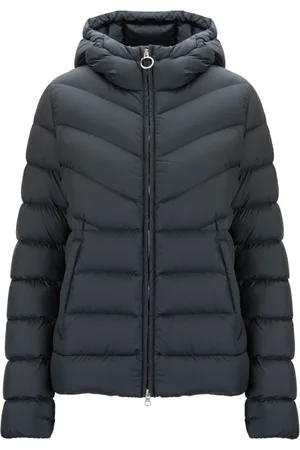 Colmar Jassen, Dames, Zwart, M, Polyester, Hoognek Hooded Donsjas