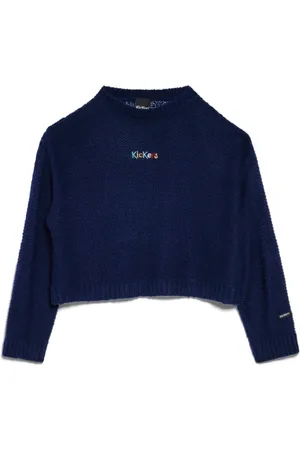 Kickers Sweatshirts & Hoodies, Dames, Blauw, XS, Kick Wrack Lifestyle Sweat Acryl