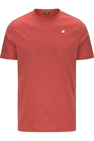 K-Way Tops, Heren, Rood, 3Xl, Jersey T-shirt