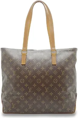 LOUIS VUITTON Pre-owned, Dames, Bruin, ONE Size, Leer, Tweedehands leren handtassen