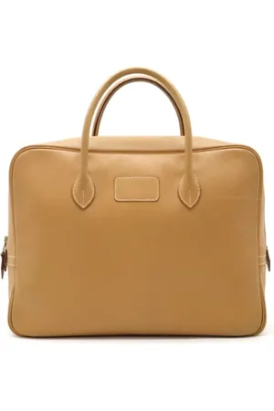 Hermès Pre-owned, Heren, Bruin, ONE Size, Leer, Pre-owned Leather briefcases