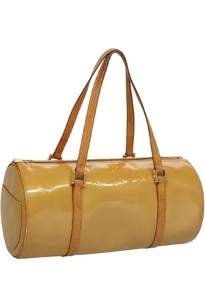 LOUIS VUITTON Pre-owned, Dames, , ONE Size, Leer, Tweedehands leren handtassen