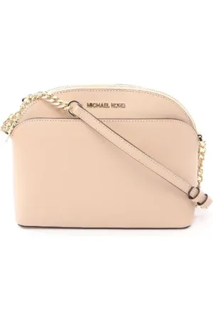 Michael Kors Pre-owned, Dames, , ONE Size, Leer, Tweedehands leren schoudertassen