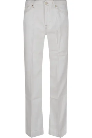 7 for all Mankind Jeans, Dames, Wit, W24, Denim, Modern Dojo Tailorless Jeans