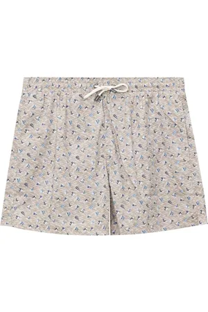 CANALI Badkleding, Heren, , L, Polyester, Boxer Zwembroek met Allover Print