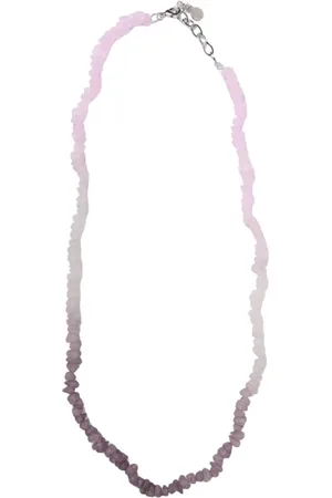 Emporio Armani Accessoires, Dames, Roze, ONE Size, Roze Glaskraal Ketting