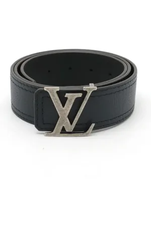 LOUIS VUITTON Pre-owned, Dames, Zwart, ONE Size, Leer, Pre-owned Leather belts