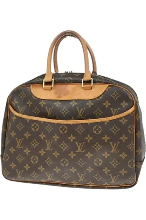 LOUIS VUITTON Pre-owned, Dames, Bruin, ONE Size, Tweedehands Canvas Louis Vuitton tassen