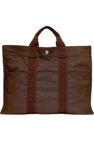 Hermès Pre-owned, Dames, Bruin, ONE Size, Pre-owned Canvas hermes-bags