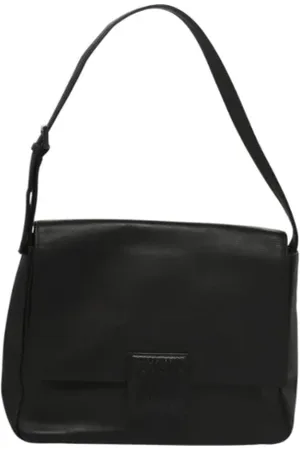 Givenchy Pre-owned, Dames, Zwart, ONE Size, Leer, Tweedehands leren handtassen